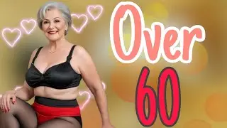 Natural Older Women Over 60 💄 Fashion Tips Review Part 82