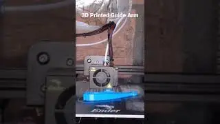 3D printed filament guide arm