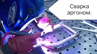 Изготовление передней вилки автожира.