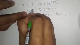 Lecture 24 Master Theorem Examples using Transformations