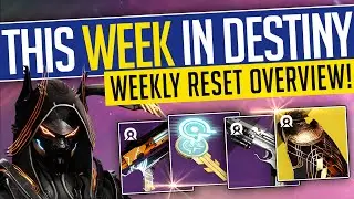 Destiny 2 | THIS WEEK IN DESTINY - EXOTIC Class Items, Vex Activity, Echo Keys & More! - 11th June