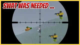 SWAT Was Needed ... SNIPER On The LOOSE!! | Roblox Roleplay