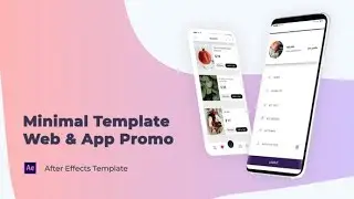 After Effects Template: Phone Web / App Promo