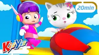 Sticky Flying Accident + More | Best of KiiYii | Playtime | Kids Songs | Play and Sing with KiiYii