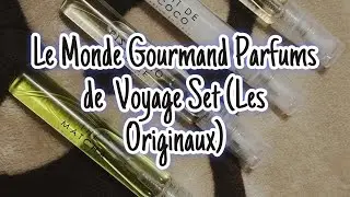 Le Monde Gourmand Parfums de  Voyage Set (Les Originaux) TikTok Comp. #perfume #unboxing