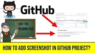 How to add screenshots or pics in the GitHub Repository| Delete Screenshots GitHub Repository| Trick