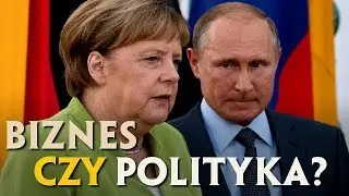 SCHIZOFRENIA NIEMIEC w stosunku do ROSJI. Oświadczenia Merkel i Putina