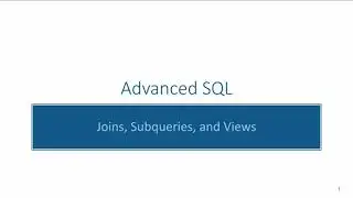 Advanced SQL: Joins (NATURAL JOIN)