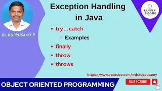 49 Exception Handling using try catch in Java