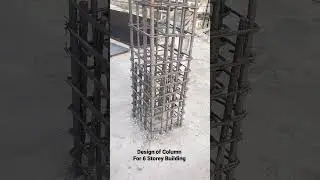 Design of Column for 6 Storey Building