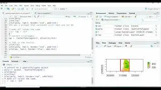 Extracting raster extent and boundary as polygons in R