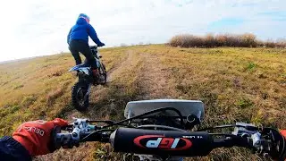 KAYO K1 и IRBIS TTR125r так еще не гоняли