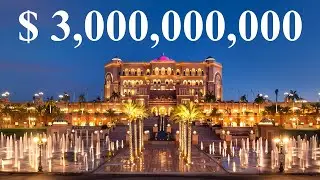 Emirates Palace, 7-Star Luxury Hotel in Abu Dhabi, $3 Billion Hotel (Full Tour & 4K Vlog)