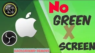 Remove Your Background Without Green Screen Support | X Crashes | Even on a Mac | SNAPCAM-OBS