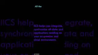 What is the difference between Informatica PC and IICS | #youtubeshorts #youtuber #instagram