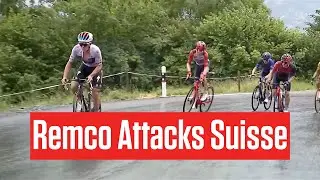 REMCO EVENEPOEL ATTACKS The Tour de Suisse 2023 Stage 3 🇧🇪😯