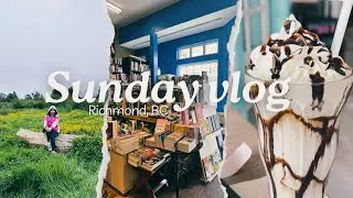 Sunday Vlog: bookstores in Steveston, Garry Point Park, Terra Nova Adventure Play Environment 🌿