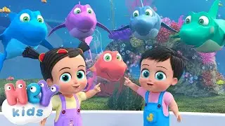 БЕБЕ АКУЛА | Детски български песнички и танци - HeyKids