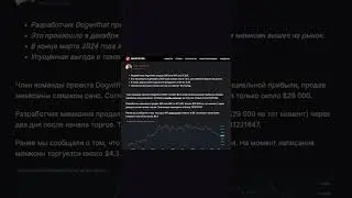 Разработчик Dogwifhat потерял $1,5 млрд потенциальной прибыли 
