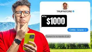 HO MANDATO DEI SOLDI AD UN TRUFFATORE