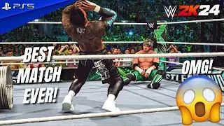 WWE 2K24 - Jey Uso vs. Logan Paul - Extreme Rules Match at WrestleMania XL | PS5™ [4K60]
