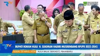 Musrenbang RPJPD Tahun 2025-2045 | H. Sukiman : Rohul Sudah Persiapkan RPJPD 2025-2045