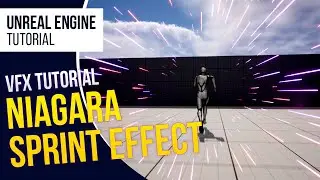 UE5 l Sprint Niagara Effect l VFX Tutorial l Unreal Engine 5