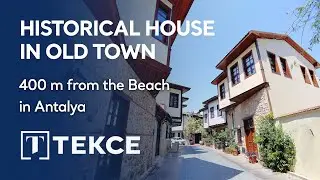 Historical House for Sale in Antalya Close to the Beach in the Old Town