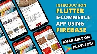 Flutter ecommerce app with backend | Flutter ecommerce app using firebase with admin panel | Urdu