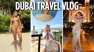 Dubai Travel Vlog, Surprises, Hot Air Balloon & The Worlds Biggest Water Park | Rosie McClelland