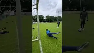 Beginilah Penjaga Gawang Berlatih‼️