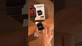 Amazfit Active unboxing with Stephanie Lovell.🔋