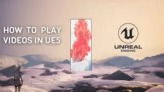 Unreal Engine 5 beginner tutorial - How to add and play videos in ue5