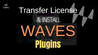 Install Waves Plugins * Move Waves license to External Hard Drive * Waves Central Walkthrough