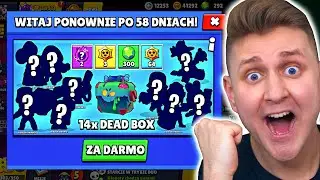 WRÓCIŁEM do BRAWL STARS i stało się TO!😱 *DEAD BOXY ZA DARMO, 12 SKINÓW i FREE ZADYMIARZ* | Da Mian