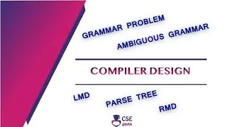 Problem in Ambiguous Grammar | Syntax Analyzer | Lec 19 | Compiler Design