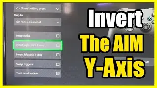 How to Invert Controller AIM on Xbox Series X (Settings Tutorial)