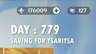 DAY 779 SAVING FOR TSARITSA