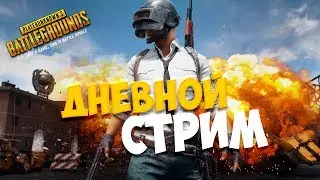 ДНЕВНОЙ СТРИМ В PLAYERUNKNOWN'S BATTLEGROUNDS