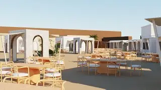 Liwa Village, United Arab Emirates / Оазис Лива в пустыне Эмиратов