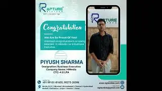 Placement Feedback by Piyush Sharma