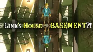 Link's House HAS a BASEMENT?! Going Under Zelda Breath of the Wild