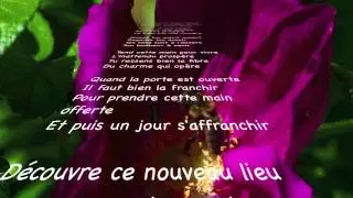 Quand la porte est ouverte - Poème