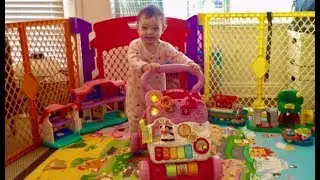 V-Tech Sit to Stand Learning Walker Review - Baby Walker Review - Vtech Sit-to-Stand Learning Walker