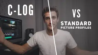 Canon C Log vs Standard Picture Profiles | What's the difference? Do you need log? Canon Log EOS R