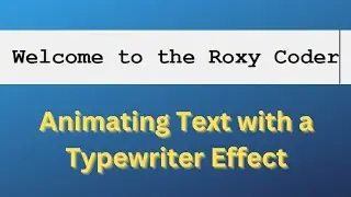 Animating Text with a Typewriter Effect | CSS Animation | CSS Tutorials #html #css #javascript