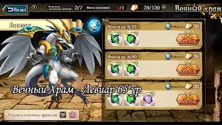 Langrisser Mobile - Вечный Храм - Левиар Lv65