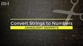 Javascript How To Convert String To Number Tutorial