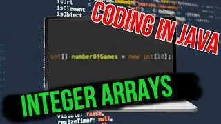 Integer Arrays | Java Programming #13 | Coding Club