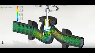 SOLIDWORKS Flow Simulation Demo | Flow Simulation on Valves | SOLIDWORKS Flow Simulation Tutorials